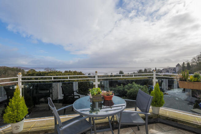 Balcony and view