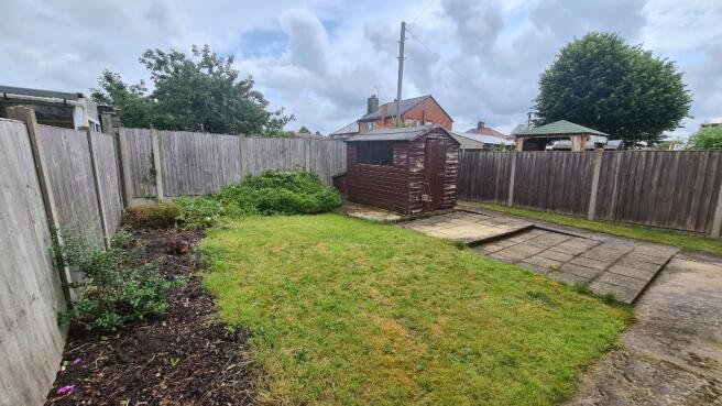 Rear garden