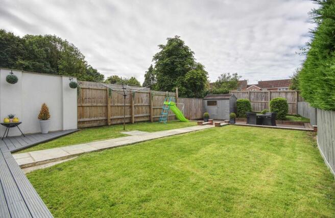 Garden at Back
