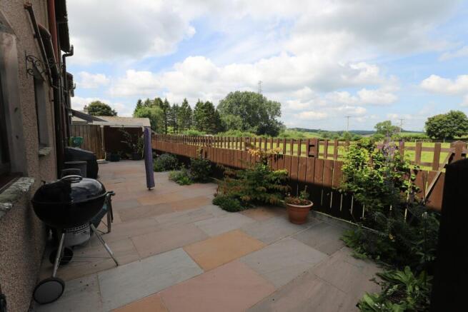 Rear garden