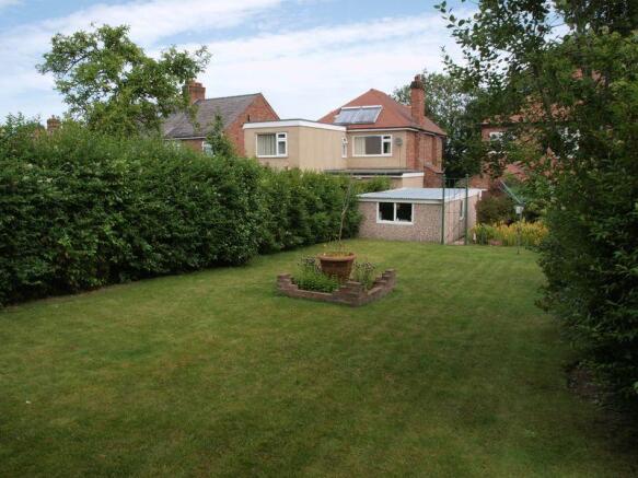 Large Rear Garden