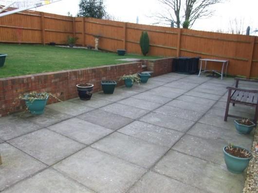 Rear garden