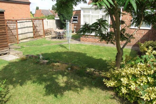 Rear garden