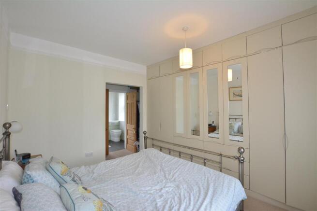 The master bedroom