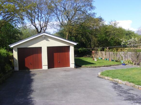Double garage