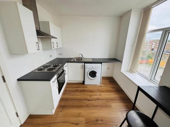 Open plan living space: