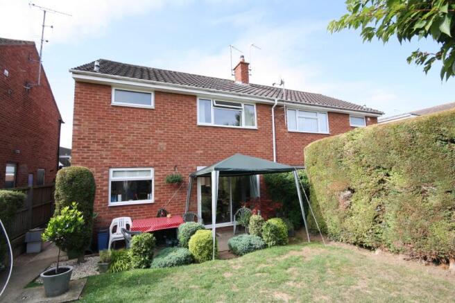 Rear of Property