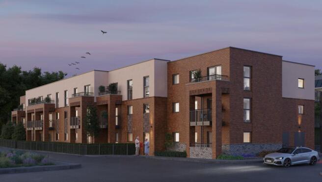 Papermaker House Exterior - Artist's Impression