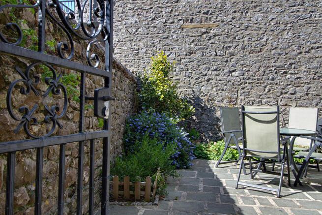Rear terrace
