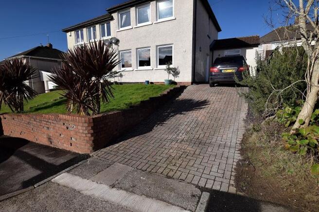Driveway and entrance