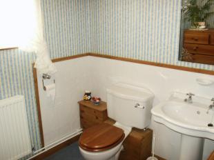 Down stair cloakroom