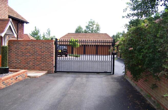 Gated entrance