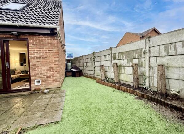 Rear garden