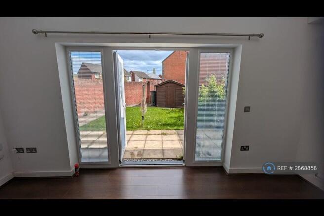Garden Through Patio From Livingroom