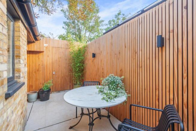 Rear Courtyard