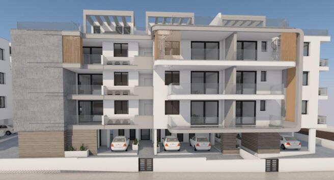 Front of Apartments