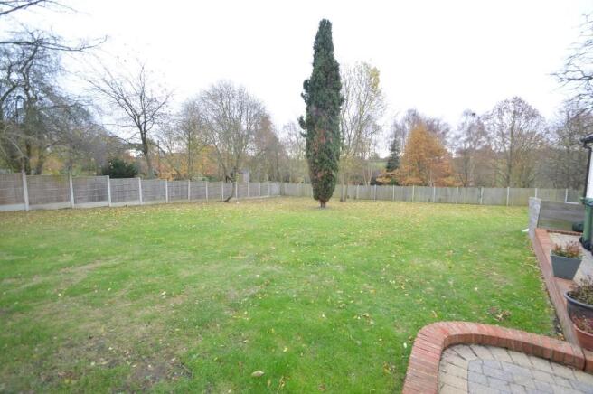 Rear garden