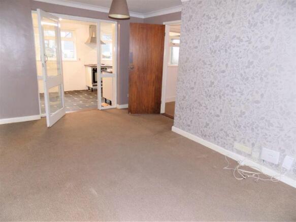 Lounge into Dining Room & Kitchen