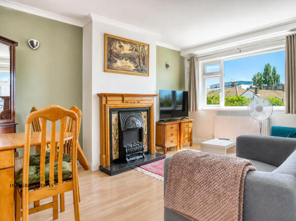 Livingroom and fireplace Moremead Road Catford SE6