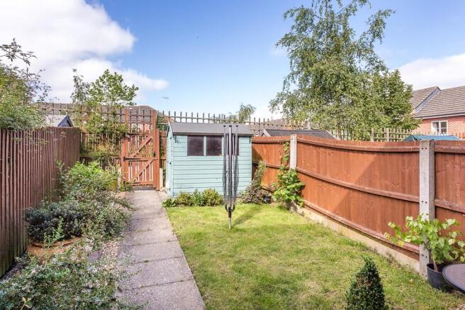 Rear garden