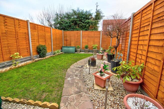 Rear garden