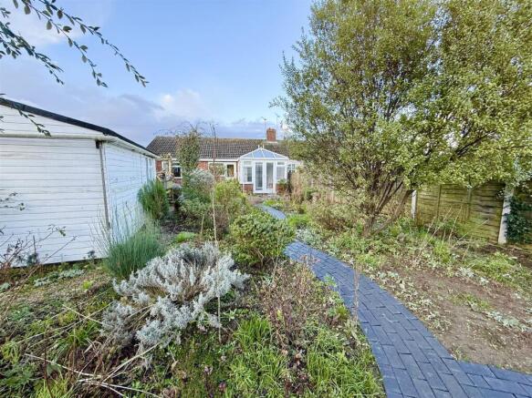 garden and rear aspect