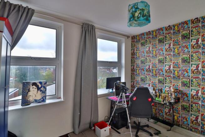 Large double on first floor to rear of house
