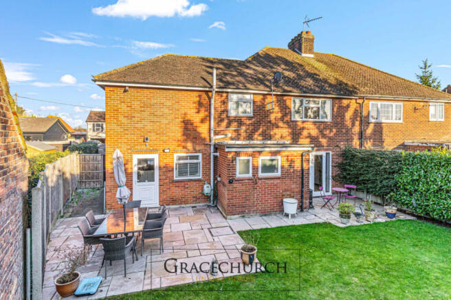 Rear garden