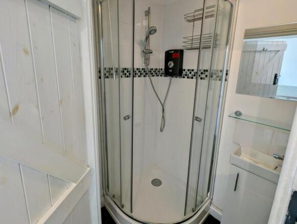 Upstairs shower room
