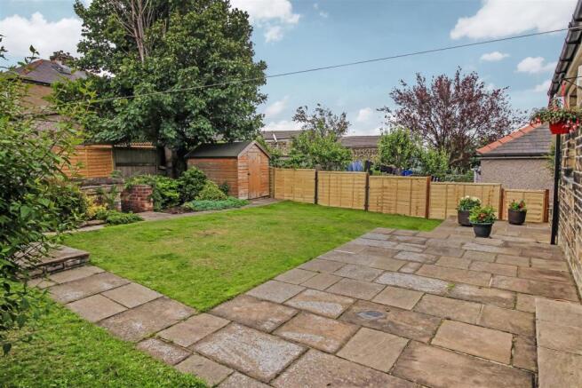 Rear patio
