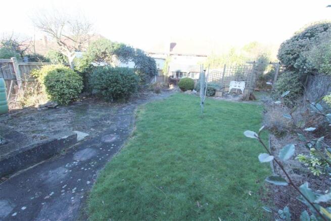 Large Rear Garden