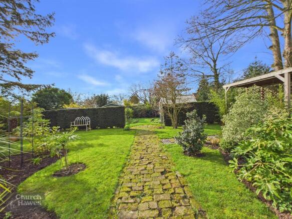 West Facing Rear Garden