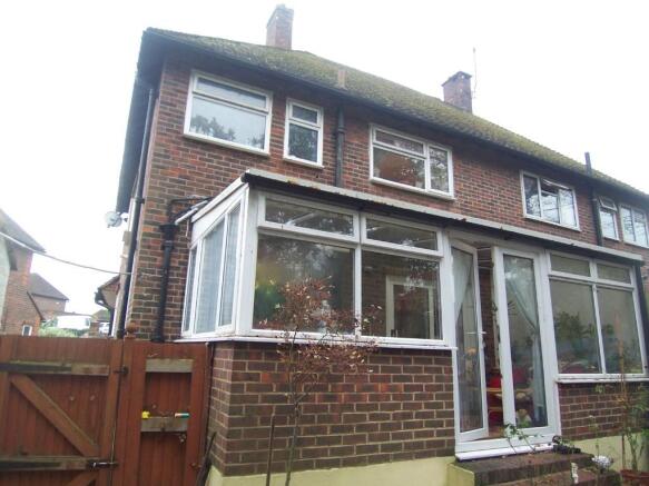 Rear of Property