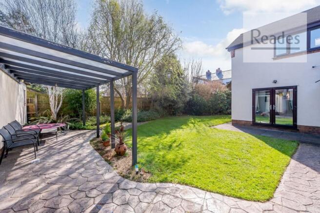 Rear garden