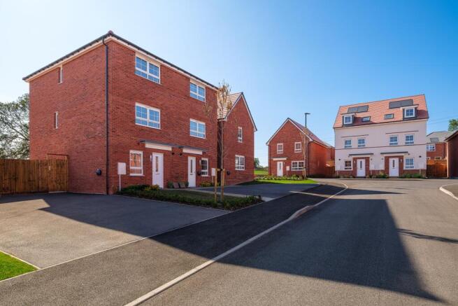 Exterior view of our 3 bed Norbury & Haversham home