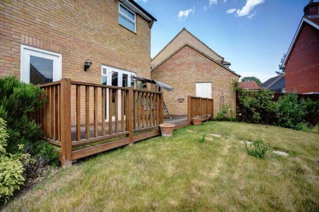 Rear garden