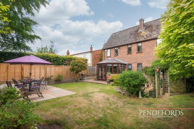 Rear garden