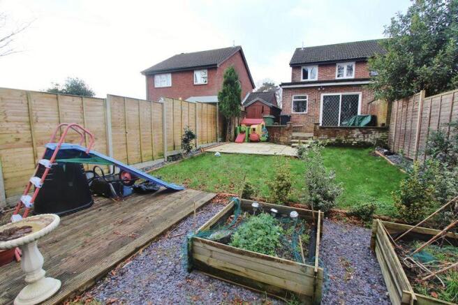 Rear garden