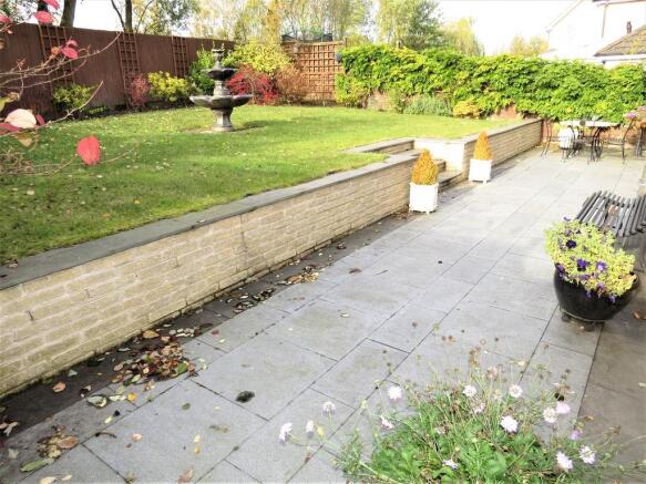 Rear garden