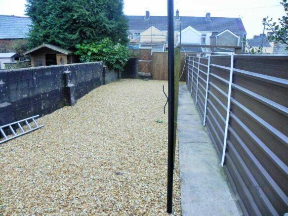 Rear garden