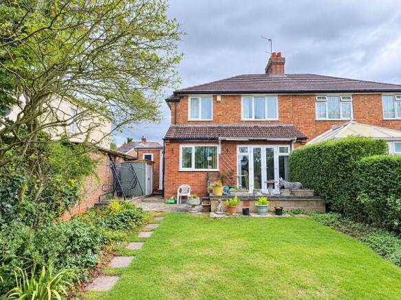 Rear of Property