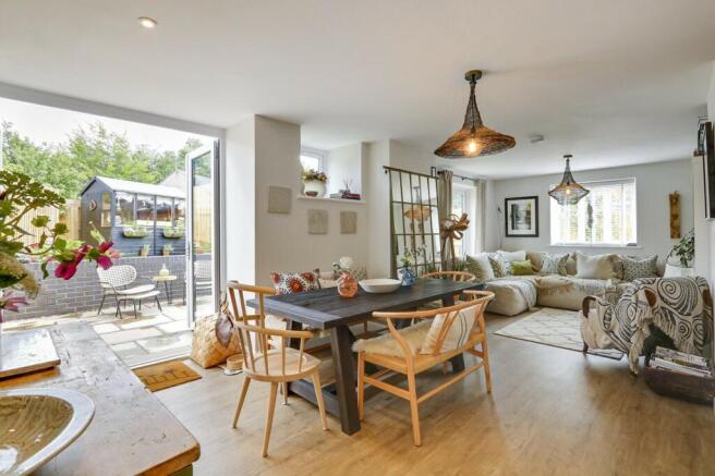 Open Living/Kitchen/Dining 
