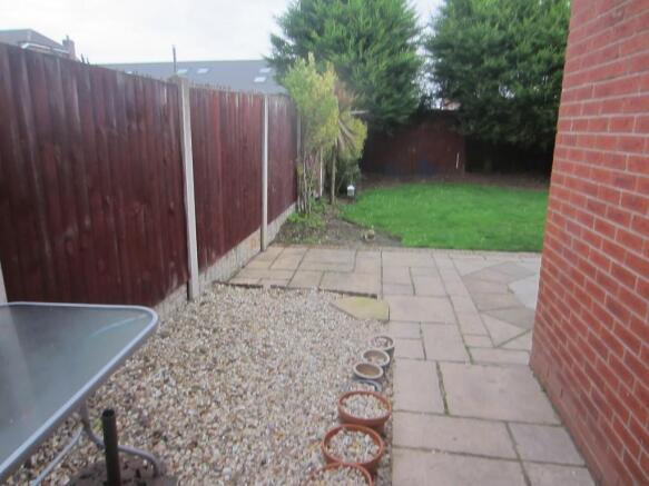 Rear garden