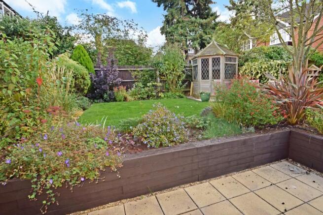 Rear garden and pati