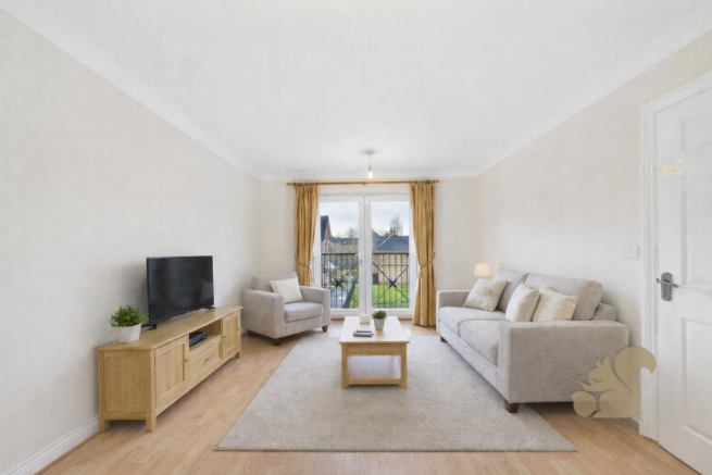 Living Room Staged