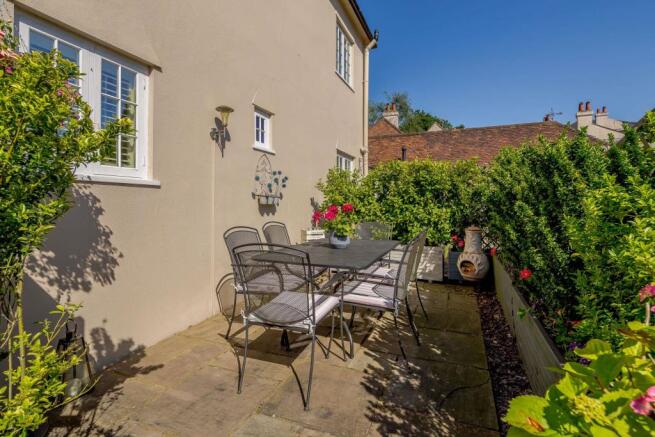 Private patio