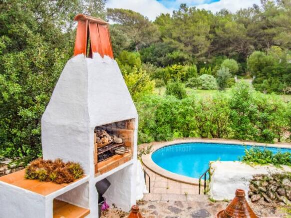 country house with pool in Sa Roca