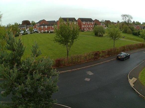 greenery to front