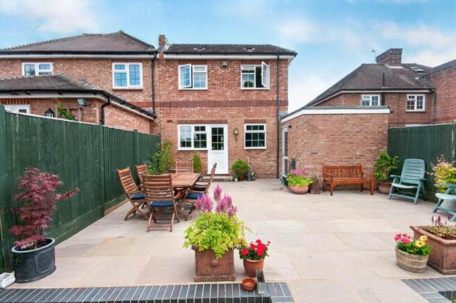 Rear Patio