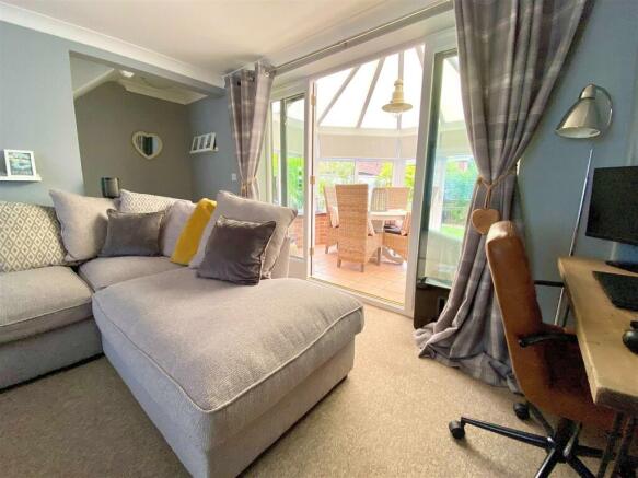 living room & conservatory